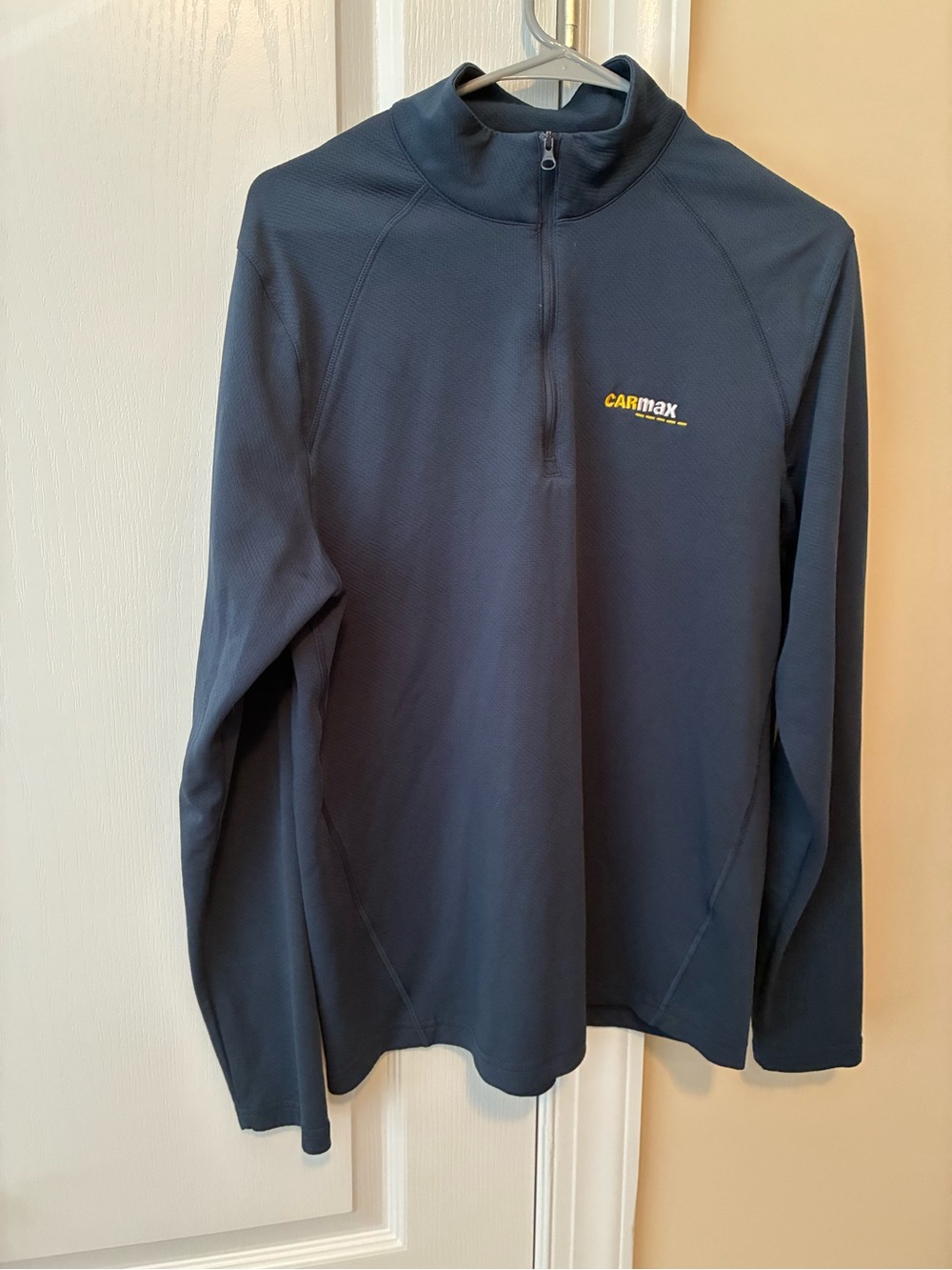 Men's Navy Quarter-Zip Performance Pullover